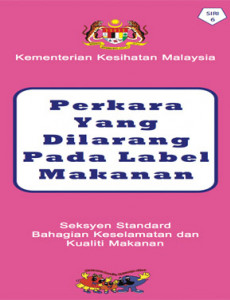 Makanan:Perkara Yang Dilarang Pada Label Makanan